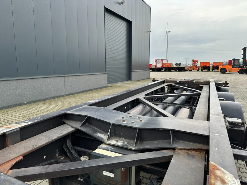 Επικαθήμενο μεταφοράς εμπορευματοκιβωτίων/ Κινητό αμάξωμα Van Hool 20FT Tipping-chassis, ADR (EX/II, EX/III, FL, AT), SAF + DISC, 2 liftaxles: φωτογραφία 13 Επικαθήμενο μεταφοράς εμπορευματοκιβωτίων/ Κινητό αμάξωμα Van Hool 20FT Tipping-chassis, ADR (EX/II, EX/III, FL, AT), SAF + DISC, 2 liftaxles: φωτογραφία 13