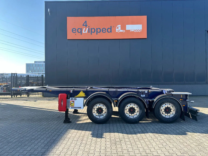 Van Hool NEW / DIRECT AVAILABLE 20FT ADR-CHASSIS, EMPTY WEIGHT: 3.300KG, DISCBRAKES, 3x available, ALU WHEELS - Επικαθήμενο μεταφοράς εμπορευματοκιβωτίων/ Κινητό αμάξωμα: φωτογραφία 2 Van Hool NEW / DIRECT AVAILABLE 20FT ADR-CHASSIS, EMPTY WEIGHT: 3.300KG, DISCBRAKES, 3x available, ALU WHEELS - Επικαθήμενο μεταφοράς εμπορευματοκιβωτίων/ Κινητό αμάξωμα: φωτογραφία 2