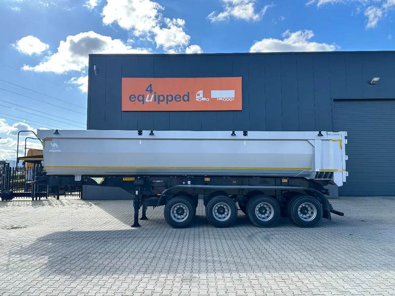Wielton NEW / UNUSED 4-axle HEAVY-DUTY tipper, HARDOX, 16 tires, 32CBM, NO DOCUMENTS!!! - Επικαθήμενο ανατρεπόμενο: φωτογραφία 4 Wielton NEW / UNUSED 4-axle HEAVY-DUTY tipper, HARDOX, 16 tires, 32CBM, NO DOCUMENTS!!! - Επικαθήμενο ανατρεπόμενο: φωτογραφία 4