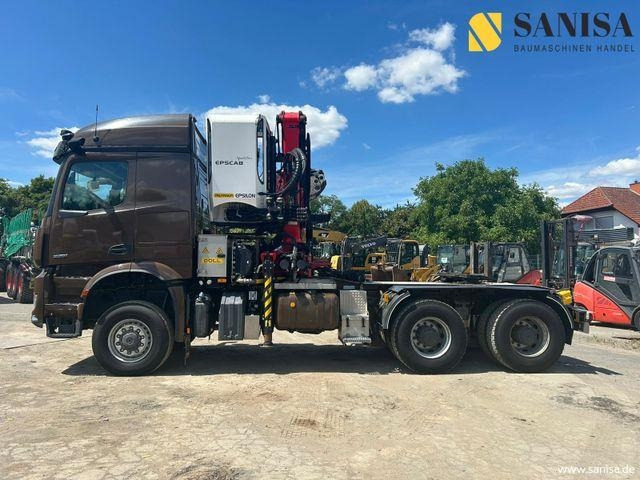 MERCEDES-BENZ Arocs 3351/6x6/Palfinger Epolsion S260/Langholz - Φορτηγό ξυλείας: φωτογραφία 3 MERCEDES-BENZ Arocs 3351/6x6/Palfinger Epolsion S260/Langholz - Φορτηγό ξυλείας: φωτογραφία 3