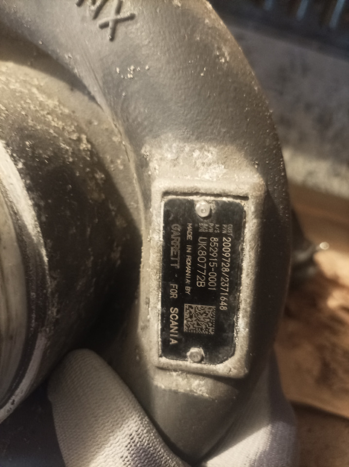 GARRETT Scania - Τουρμπίνα: φωτογραφία 1 GARRETT Scania - Τουρμπίνα: φωτογραφία 1