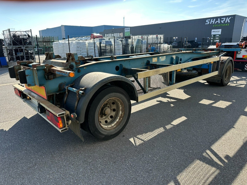 AJK AEEL/10-20 - 20T CONTAINERAANHANGER LUCHTVERING - DRUM BRAKES - AIR SUSP. - GIGANT ASSEN - 40mm - BELGISCHE PAPIEREN - Ρυμούλκα μεταφοράς εμπορευματοκιβωτίων/ Κινητό αμάξωμα: φωτογραφία 5 AJK AEEL/10-20 - 20T CONTAINERAANHANGER LUCHTVERING - DRUM BRAKES - AIR SUSP. - GIGANT ASSEN - 40mm - BELGISCHE PAPIEREN - Ρυμούλκα μεταφοράς εμπορευματοκιβωτίων/ Κινητό αμάξωμα: φωτογραφία 5