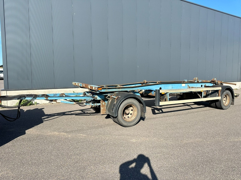 AJK AEEL/10-20 - 20T CONTAINERAANHANGER LUCHTVERING - DRUM BRAKES - AIR SUSP. - GIGANT ASSEN - 40mm - BELGISCHE PAPIEREN - Ρυμούλκα μεταφοράς εμπορευματοκιβωτίων/ Κινητό αμάξωμα: φωτογραφία 1 AJK AEEL/10-20 - 20T CONTAINERAANHANGER LUCHTVERING - DRUM BRAKES - AIR SUSP. - GIGANT ASSEN - 40mm - BELGISCHE PAPIEREN - Ρυμούλκα μεταφοράς εμπορευματοκιβωτίων/ Κινητό αμάξωμα: φωτογραφία 1