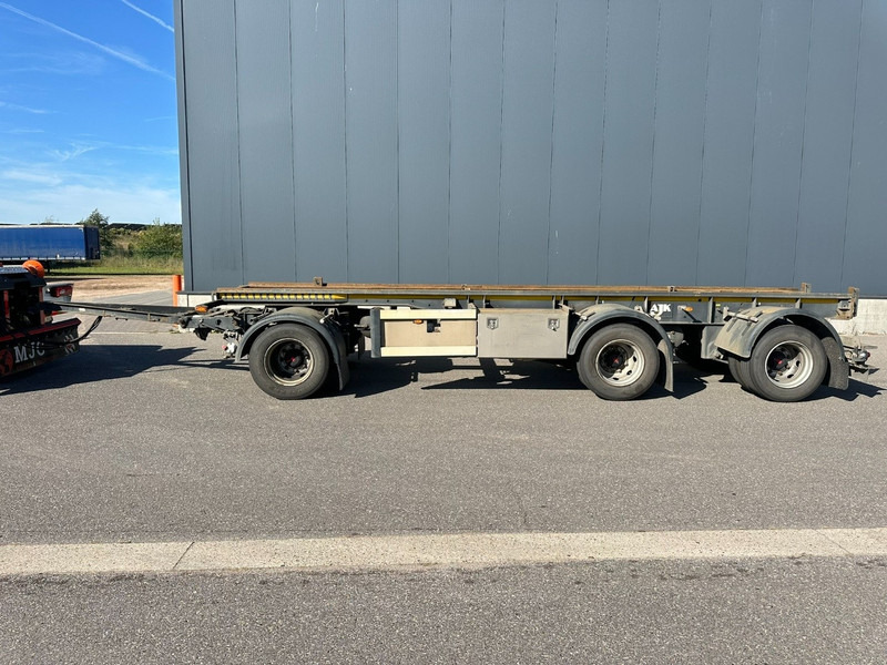AJK AET - 30T CONTAINERAANHANGER - SAF - DISC BRAKES - AIR SUSP. - GOOD TIRES - TÜV 15-03-2026 - SmartBoard - BELGISCHE PAPIEREN - Ρυμούλκα μεταφοράς εμπορευματοκιβωτίων/ Κινητό αμάξωμα: φωτογραφία 2 AJK AET - 30T CONTAINERAANHANGER - SAF - DISC BRAKES - AIR SUSP. - GOOD TIRES - TÜV 15-03-2026 - SmartBoard - BELGISCHE PAPIEREN - Ρυμούλκα μεταφοράς εμπορευματοκιβωτίων/ Κινητό αμάξωμα: φωτογραφία 2