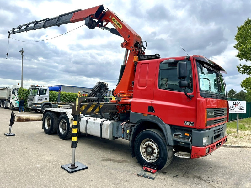DAF 85 CF 430 6x4 CRANE PK 32.000 F (7x) + WINCH - EURO 2 - MANUAL ZF - HUB REDUCTION / STEEL SPRING - BE TRUCK - Τράκτορας: φωτογραφία 1 DAF 85 CF 430 6x4 CRANE PK 32.000 F (7x) + WINCH - EURO 2 - MANUAL ZF - HUB REDUCTION / STEEL SPRING - BE TRUCK - Τράκτορας: φωτογραφία 1