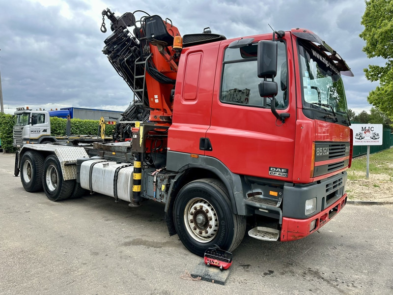 DAF 85 CF 430 6x4 CRANE PK 32.000 F (7x) + WINCH - EURO 2 - MANUAL ZF - HUB REDUCTION / STEEL SPRING - BE TRUCK - Φορτηγό με γερανό: φωτογραφία 2 DAF 85 CF 430 6x4 CRANE PK 32.000 F (7x) + WINCH - EURO 2 - MANUAL ZF - HUB REDUCTION / STEEL SPRING - BE TRUCK - Φορτηγό με γερανό: φωτογραφία 2