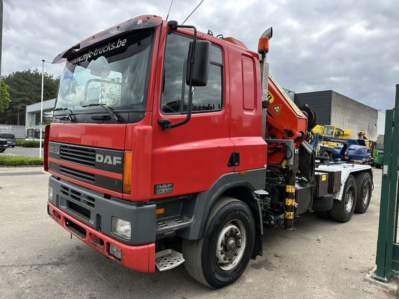 DAF 85 CF 430 6x4 TRACTOR + CRANE PK 32.000 F (7x) + WINCH - EURO 2 - MANUAL ZF - HUB REDUCTION / STEEL SPRING - BE TRUCK - Τράκτορας: φωτογραφία 3 DAF 85 CF 430 6x4 TRACTOR + CRANE PK 32.000 F (7x) + WINCH - EURO 2 - MANUAL ZF - HUB REDUCTION / STEEL SPRING - BE TRUCK - Τράκτορας: φωτογραφία 3