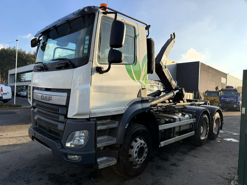 DAF CF 460 6x4 FAT HOOKLIFT - WB 3m35 - STEEL SPRING / BIG AXLES HUB REDUCTION - EURO 6 - BE TRUCK - Φορτηγό φόρτωσης γάντζου: φωτογραφία 3 DAF CF 460 6x4 FAT HOOKLIFT - WB 3m35 - STEEL SPRING / BIG AXLES HUB REDUCTION - EURO 6 - BE TRUCK - Φορτηγό φόρτωσης γάντζου: φωτογραφία 3