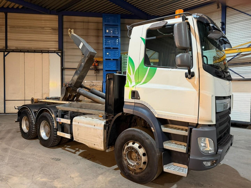DAF CF 460 6x4 FAT HOOKLIFT - WB 3m35 - STEEL SPRING / BIG AXLES HUB REDUCTION - EURO 6 - BE TRUCK - Φορτηγό φόρτωσης γάντζου: φωτογραφία 1 DAF CF 460 6x4 FAT HOOKLIFT - WB 3m35 - STEEL SPRING / BIG AXLES HUB REDUCTION - EURO 6 - BE TRUCK - Φορτηγό φόρτωσης γάντζου: φωτογραφία 1