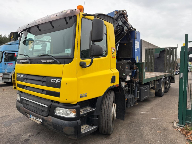 DAF CF 75.310 6X2 PRITSCHE + KRAN PM 27 S-4 + RADIO + WINCH - FULL RAMP - LIFT + STEERING AXLE - MANUAL GEARBOX - FR TRUCK - Φορτηγό με ανοιχτή καρότσα, Φορτηγό με γερανό: φωτογραφία 3 DAF CF 75.310 6X2 PRITSCHE + KRAN PM 27 S-4 + RADIO + WINCH - FULL RAMP - LIFT + STEERING AXLE - MANUAL GEARBOX - FR TRUCK - Φορτηγό με ανοιχτή καρότσα, Φορτηγό με γερανό: φωτογραφία 3