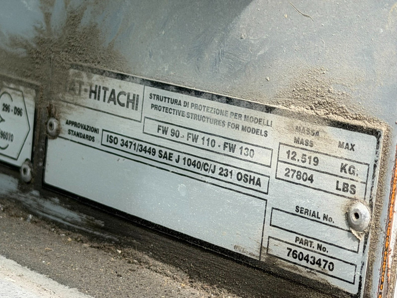 Ελαστιχοφόρος φορτωτής Hitachi W130 4x4 WHEEL LOADER - 13T - 11.082 HOURS - CE - BELGIAN MACHINE: φωτογραφία 13