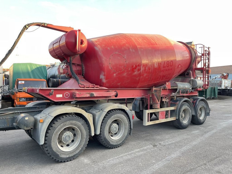 Hoenkhaus 12m3 CONCRETE MIXER 2 Axles SAF - AIR SUSP. - DRUM BRAKES - BE TRAILER - Μπετονιέρα επικαθήμενο: φωτογραφία 1 Hoenkhaus 12m3 CONCRETE MIXER 2 Axles SAF - AIR SUSP. - DRUM BRAKES - BE TRAILER - Μπετονιέρα επικαθήμενο: φωτογραφία 1