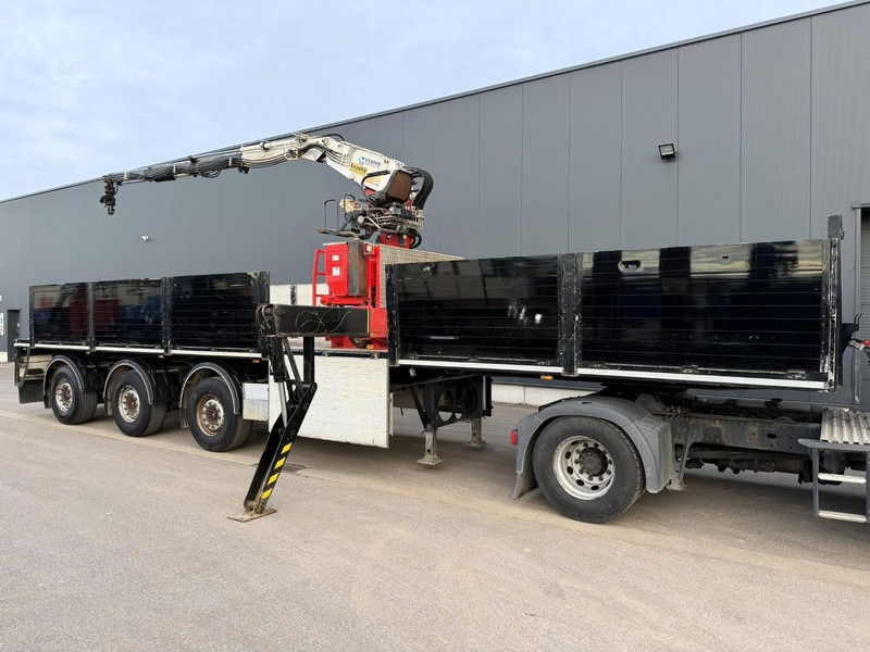 Kwb 45T STENENTRAILER / STEENOPLEGGER + KRAAN KENNIS K16R - 71-3 + STABS - 3x EXT + ROTATOR - SMARTBOARD - 2x STUURASSEN - SCHIJFREMMEN - SAF ASSEN - BELGISCHE PAPIEREN - Επικαθήμενο πλατφόρμα/ Καρότσα: φωτογραφία 1 Kwb 45T STENENTRAILER / STEENOPLEGGER + KRAAN KENNIS K16R - 71-3 + STABS - 3x EXT + ROTATOR - SMARTBOARD - 2x STUURASSEN - SCHIJFREMMEN - SAF ASSEN - BELGISCHE PAPIEREN - Επικαθήμενο πλατφόρμα/ Καρότσα: φωτογραφία 1