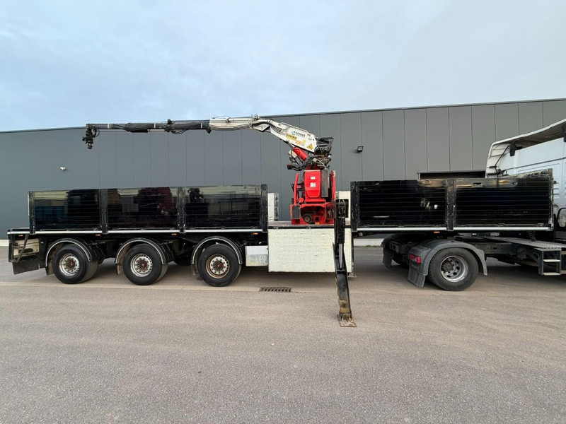 Kwb 45T STENENTRAILER / STEENOPLEGGER + KRAAN KENNIS K16R - 71-3 + STABS - 3x EXT + ROTATOR - SMARTBOARD - 2x STUURASSEN - SCHIJFREMMEN - SAF ASSEN - BELGISCHE PAPIEREN - Επικαθήμενο πλατφόρμα/ Καρότσα: φωτογραφία 5 Kwb 45T STENENTRAILER / STEENOPLEGGER + KRAAN KENNIS K16R - 71-3 + STABS - 3x EXT + ROTATOR - SMARTBOARD - 2x STUURASSEN - SCHIJFREMMEN - SAF ASSEN - BELGISCHE PAPIEREN - Επικαθήμενο πλατφόρμα/ Καρότσα: φωτογραφία 5