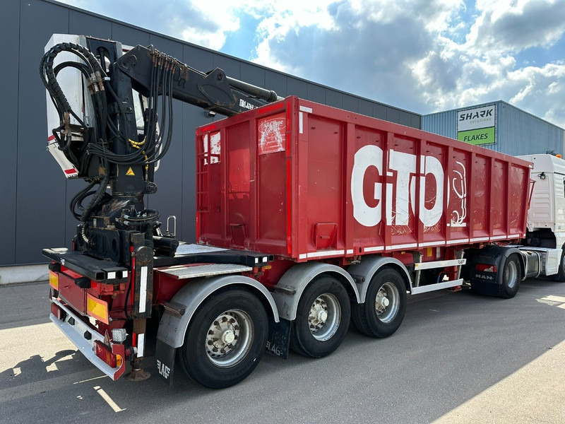 LAG 3-AXLES ALU BOX + CRANE JONSORED 1090 DT-CORTO + CABIN - 2x EXTENDABLE - 5/6 F - BELGIAN PAPERS - Επικαθήμενο πλατφόρμα/ Καρότσα: φωτογραφία 5 LAG 3-AXLES ALU BOX + CRANE JONSORED 1090 DT-CORTO + CABIN - 2x EXTENDABLE - 5/6 F - BELGIAN PAPERS - Επικαθήμενο πλατφόρμα/ Καρότσα: φωτογραφία 5
