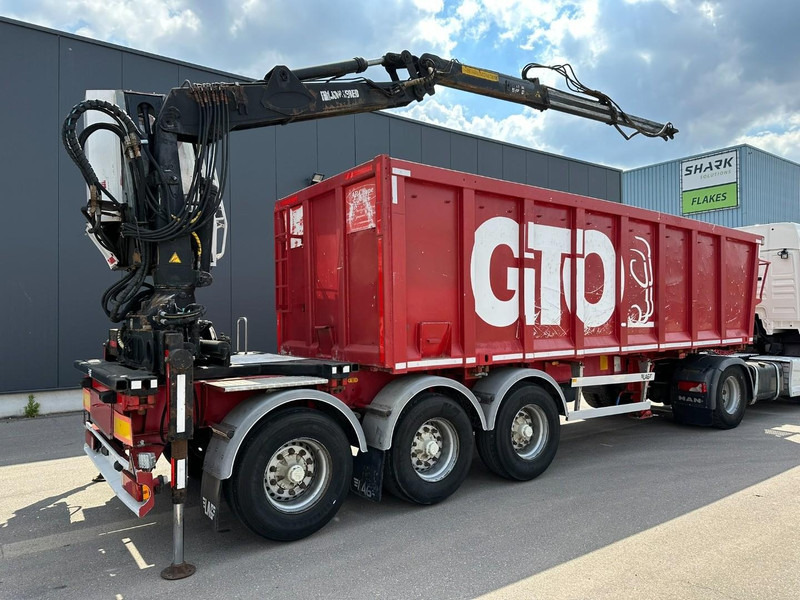LAG 3-AXLES ALU BOX + CRANE JONSORED 1090 DT-CORTO + CABIN - 2x EXTENDABLE - 5/6 F - BELGIAN PAPERS - Επικαθήμενο πλατφόρμα/ Καρότσα: φωτογραφία 2 LAG 3-AXLES ALU BOX + CRANE JONSORED 1090 DT-CORTO + CABIN - 2x EXTENDABLE - 5/6 F - BELGIAN PAPERS - Επικαθήμενο πλατφόρμα/ Καρότσα: φωτογραφία 2