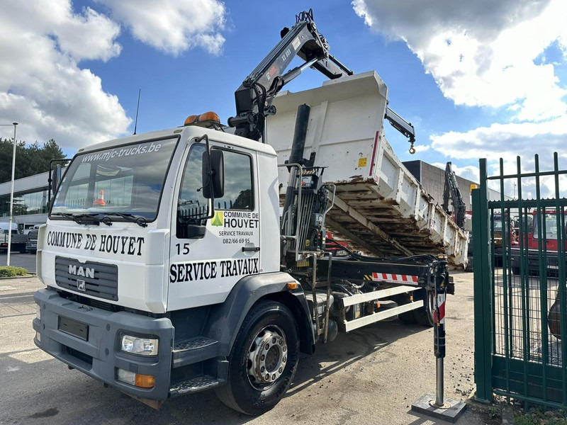 MAN LC 18.280 18T 4x2 TIPPER + CRANE (2018!!!) HIAB 099 E-2 DUO (921h!) - *157.000km* - FULL AIR - BE TRUCK - Φορτηγό ανατρεπόμενο, Φορτηγό με γερανό: φωτογραφία 2 MAN LC 18.280 18T 4x2 TIPPER + CRANE (2018!!!) HIAB 099 E-2 DUO (921h!) - *157.000km* - FULL AIR - BE TRUCK - Φορτηγό ανατρεπόμενο, Φορτηγό με γερανό: φωτογραφία 2