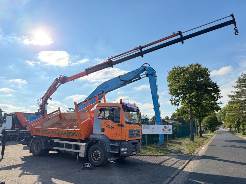 MAN TGA 18.310 4x4 Hydro-drive 2-SEITEN KIPPER + KRAN ATLAS 165 (4x) + RADIO - BE truck - Φορτηγό ανατρεπόμενο, Φορτηγό με γερανό: φωτογραφία 1 MAN TGA 18.310 4x4 Hydro-drive 2-SEITEN KIPPER + KRAN ATLAS 165 (4x) + RADIO - BE truck - Φορτηγό ανατρεπόμενο, Φορτηγό με γερανό: φωτογραφία 1