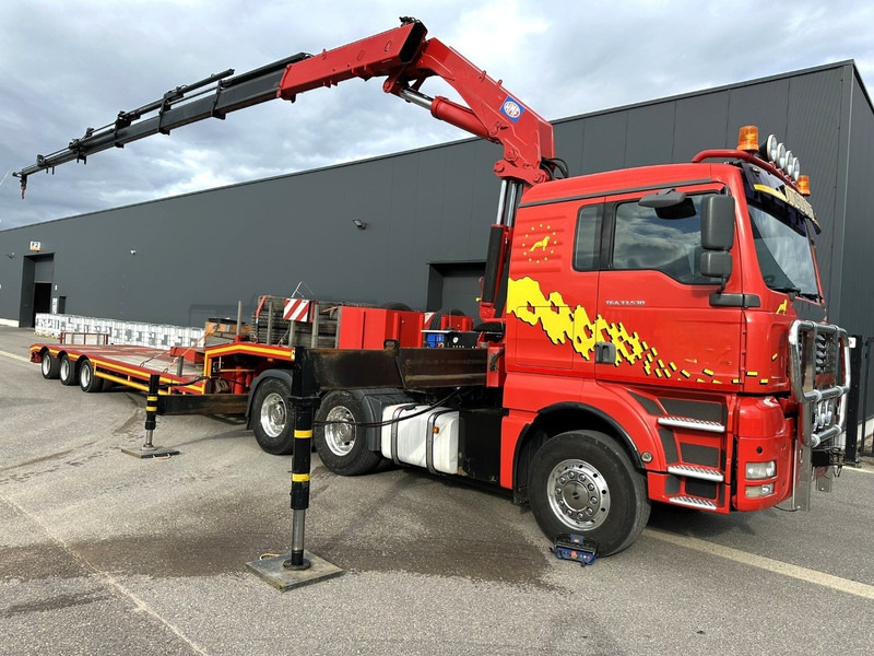MAN TGA 33.530 6x4 - 90T + CRANE HMF 3720 K6 (17.3m) - RETARDER - MANUAL ZF - EURO 3 - 590.000km - ALCOA - BIG AXLES HUB REDUCTION - BE TRUCK - TOP CONDITION - Φορτηγό με γερανό: φωτογραφία 1 MAN TGA 33.530 6x4 - 90T + CRANE HMF 3720 K6 (17.3m) - RETARDER - MANUAL ZF - EURO 3 - 590.000km - ALCOA - BIG AXLES HUB REDUCTION - BE TRUCK - TOP CONDITION - Φορτηγό με γερανό: φωτογραφία 1