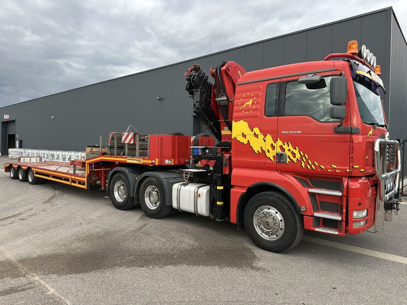 MAN TGA 33.530 6x4 - 90T + KRAN HMF 3720 K6 (17.3m) - RETARDER - MANUAL ZF - EURO 3 - 590.000km - ALCOA - BIG AXLES HUB REDUCTION - BE TRUCK - TOP ZUSTAND - Τράκτορας: φωτογραφία 3 MAN TGA 33.530 6x4 - 90T + KRAN HMF 3720 K6 (17.3m) - RETARDER - MANUAL ZF - EURO 3 - 590.000km - ALCOA - BIG AXLES HUB REDUCTION - BE TRUCK - TOP ZUSTAND - Τράκτορας: φωτογραφία 3