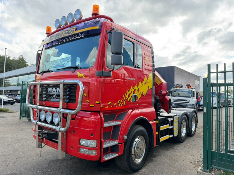 MAN TGA 33.530 6x4 - 90T ZSM + KRAN HMF 3720 K6 (17.3m) - RETARDER - MANUAL ZF - EURO 3 - 590.000km - ALCOA - BIG AXLES HUB REDUCTION - BE TRUCK - TOP CONDITION - Τράκτορας: φωτογραφία 3 MAN TGA 33.530 6x4 - 90T ZSM + KRAN HMF 3720 K6 (17.3m) - RETARDER - MANUAL ZF - EURO 3 - 590.000km - ALCOA - BIG AXLES HUB REDUCTION - BE TRUCK - TOP CONDITION - Τράκτορας: φωτογραφία 3