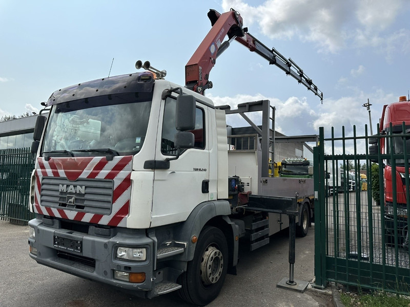 MAN TGM 18.240 4x2 + 2010 CRANE HMF 1420 K6 (17.5m! 6x) RADIO - PLATFORM 6m60 - MANUAL - EURO 3 - BE TRUCK - Φορτηγό με γερανό: φωτογραφία 3 MAN TGM 18.240 4x2 + 2010 CRANE HMF 1420 K6 (17.5m! 6x) RADIO - PLATFORM 6m60 - MANUAL - EURO 3 - BE TRUCK - Φορτηγό με γερανό: φωτογραφία 3