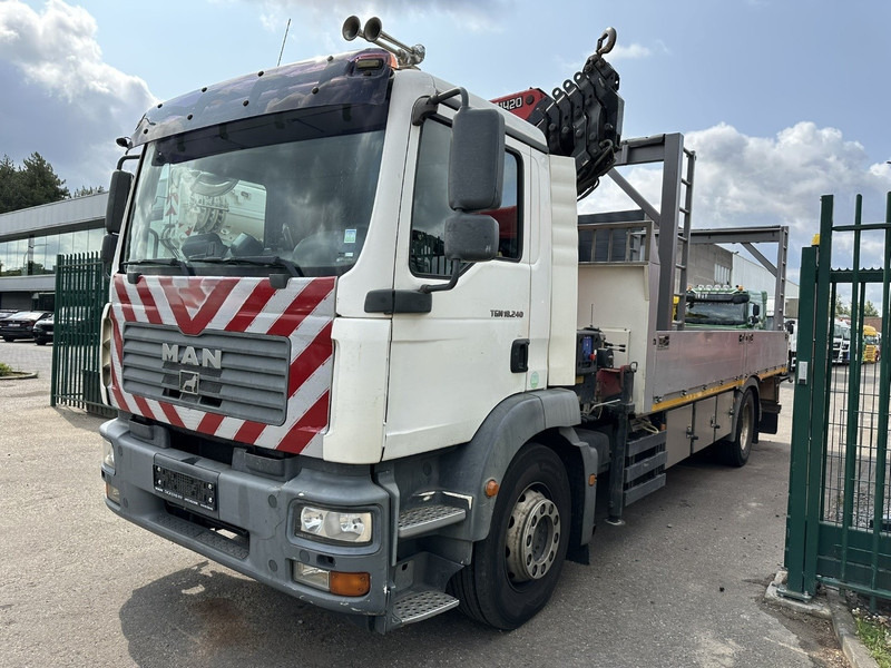 MAN TGM 18.240 4x2 + 2010 CRANE HMF 1420 K6 (17.5m! 6x) RADIO - PLATFORM 6m60 - MANUAL - EURO 3 - BE TRUCK - Φορτηγό με γερανό: φωτογραφία 4 MAN TGM 18.240 4x2 + 2010 CRANE HMF 1420 K6 (17.5m! 6x) RADIO - PLATFORM 6m60 - MANUAL - EURO 3 - BE TRUCK - Φορτηγό με γερανό: φωτογραφία 4