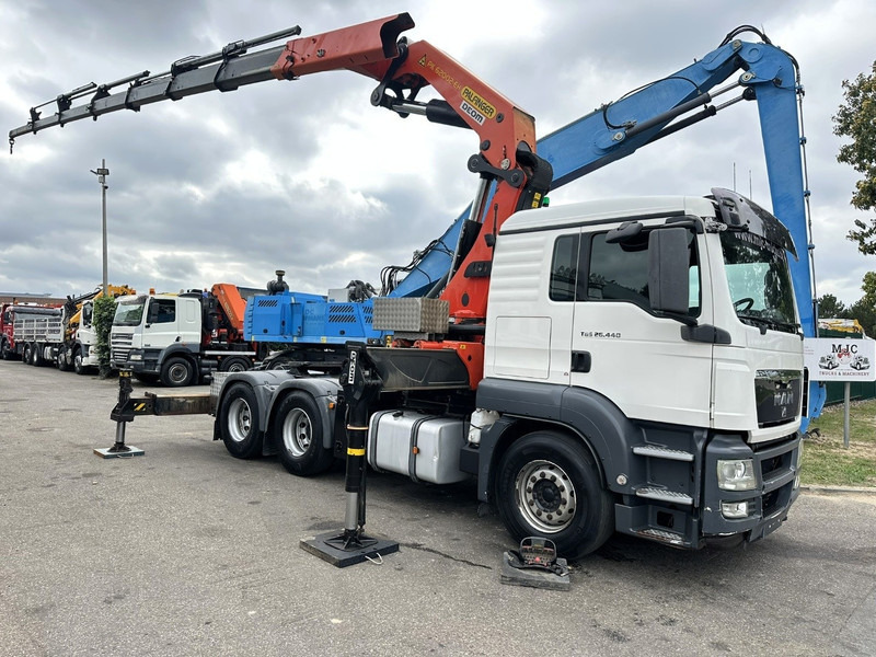 MAN TGS 26.440 6X4 SZM + (22m) KRAN PALFINGER PK62002 E 6x H + 1ME - RETARDER - EURO 5 - BE TRUCK - Τράκτορας: φωτογραφία 2 MAN TGS 26.440 6X4 SZM + (22m) KRAN PALFINGER PK62002 E 6x H + 1ME - RETARDER - EURO 5 - BE TRUCK - Τράκτορας: φωτογραφία 2