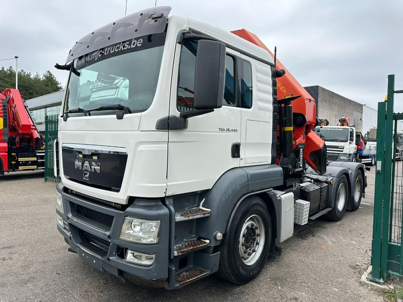 MAN TGS 26.440 6X4 SZM + (22m) KRAN PALFINGER PK62002 E 6x H + 1ME - RETARDER - EURO 5 - BE TRUCK - Τράκτορας: φωτογραφία 3 MAN TGS 26.440 6X4 SZM + (22m) KRAN PALFINGER PK62002 E 6x H + 1ME - RETARDER - EURO 5 - BE TRUCK - Τράκτορας: φωτογραφία 3