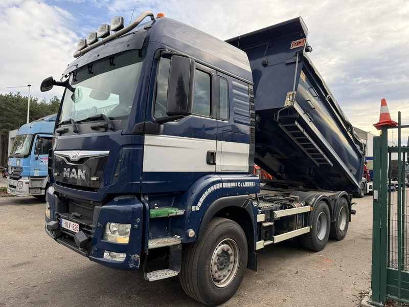 MAN TGS 33.480 6x4 TIPPER + TRACTOR - DOUBLE SYSTEM / WISSELSYSTEEM / DOUBLE PVA - RETARDER - HUB REDUCTION - BE TRUCK - Φορτηγό ανατρεπόμενο: φωτογραφία 2 MAN TGS 33.480 6x4 TIPPER + TRACTOR - DOUBLE SYSTEM / WISSELSYSTEEM / DOUBLE PVA - RETARDER - HUB REDUCTION - BE TRUCK - Φορτηγό ανατρεπόμενο: φωτογραφία 2