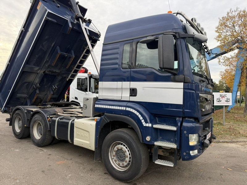 MAN TGS 33.480 6x4 TIPPER + TRACTOR - DOUBLE SYSTEM / WISSELSYSTEEM / DOUBLE PVA - RETARDER - HUB REDUCTION - BE TRUCK - Φορτηγό ανατρεπόμενο: φωτογραφία 5 MAN TGS 33.480 6x4 TIPPER + TRACTOR - DOUBLE SYSTEM / WISSELSYSTEEM / DOUBLE PVA - RETARDER - HUB REDUCTION - BE TRUCK - Φορτηγό ανατρεπόμενο: φωτογραφία 5