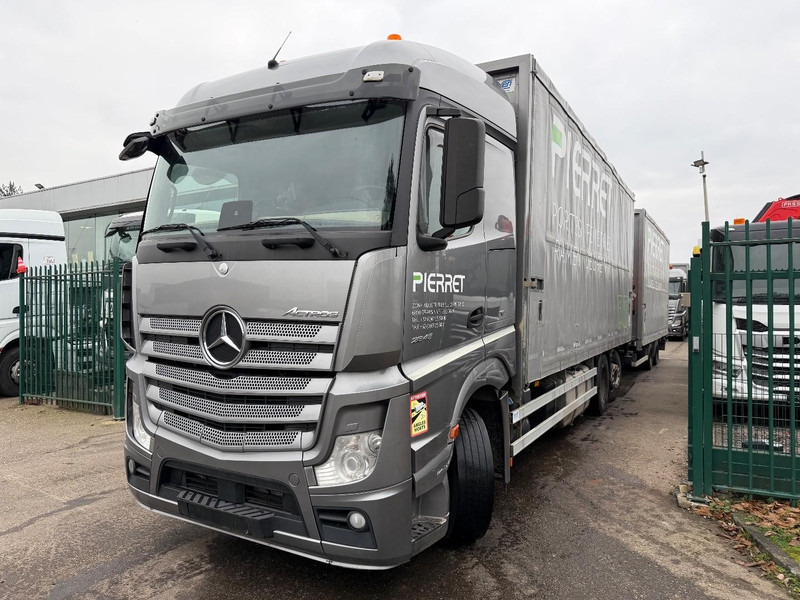 Mercedes-Benz ACTROS 2645 6x2 105m³ JUMBO + KRAN PALFINGER PK19001 (4x) - RETARDER - RADIO - *FULL AIR* - FRIGO - EURO 6 - SAF AS - BELGIAN TRUCK - Φορτηγό κόφα, Φορτηγό με γερανό: φωτογραφία 5 Mercedes-Benz ACTROS 2645 6x2 105m³ JUMBO + KRAN PALFINGER PK19001 (4x) - RETARDER - RADIO - *FULL AIR* - FRIGO - EURO 6 - SAF AS - BELGIAN TRUCK - Φορτηγό κόφα, Φορτηγό με γερανό: φωτογραφία 5