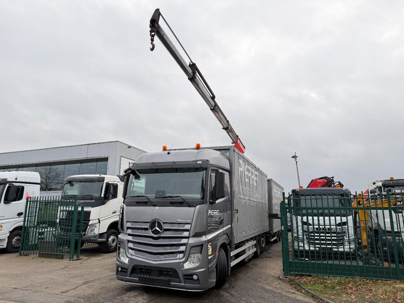 Mercedes-Benz ACTROS 2645 6x2 105m³ JUMBO + KRAN PALFINGER PK19001 (4x) - RETARDER - RADIO - *FULL AIR* - FRIGO - EURO 6 - SAF AS - BELGIAN TRUCK - Φορτηγό κόφα, Φορτηγό με γερανό: φωτογραφία 4 Mercedes-Benz ACTROS 2645 6x2 105m³ JUMBO + KRAN PALFINGER PK19001 (4x) - RETARDER - RADIO - *FULL AIR* - FRIGO - EURO 6 - SAF AS - BELGIAN TRUCK - Φορτηγό κόφα, Φορτηγό με γερανό: φωτογραφία 4
