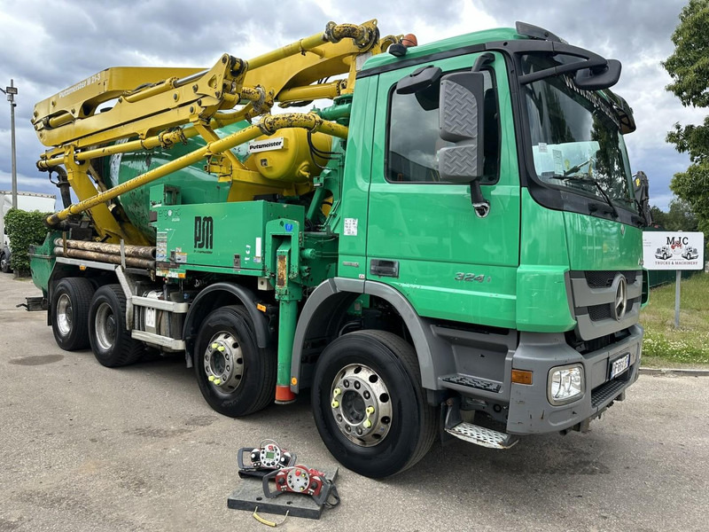Mercedes-Benz ACTROS 3241 8x4 PUMI PM M 21-3 (21m) Putzmeister - *238.000km* / 1586H - EPS - BLADVERING / NAAFREDUCTIE - Αντλία σκυροδέματος: φωτογραφία 2 Mercedes-Benz ACTROS 3241 8x4 PUMI PM M 21-3 (21m) Putzmeister - *238.000km* / 1586H - EPS - BLADVERING / NAAFREDUCTIE - Αντλία σκυροδέματος: φωτογραφία 2