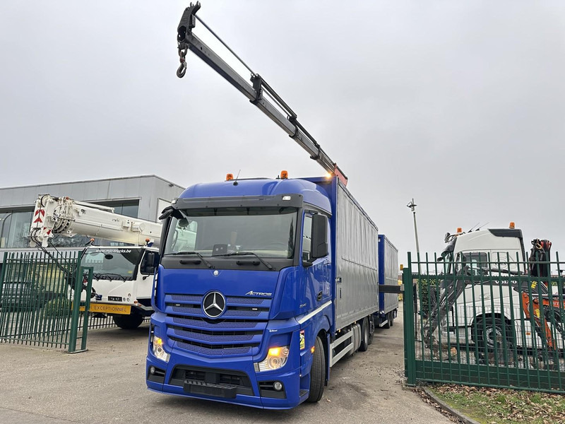 Mercedes-Benz Actros 2645 6x2 105m³ JUMBO + RETARDER + KRAN PALFINGER PK 19.001 SLD (4x) + RADIO - *FULL AIR* - FRIGO - EURO 6 - SAF AXLES - BELGIAN TRUCK - Φορτηγό κόφα, Φορτηγό με γερανό: φωτογραφία 4 Mercedes-Benz Actros 2645 6x2 105m³ JUMBO + RETARDER + KRAN PALFINGER PK 19.001 SLD (4x) + RADIO - *FULL AIR* - FRIGO - EURO 6 - SAF AXLES - BELGIAN TRUCK - Φορτηγό κόφα, Φορτηγό με γερανό: φωτογραφία 4