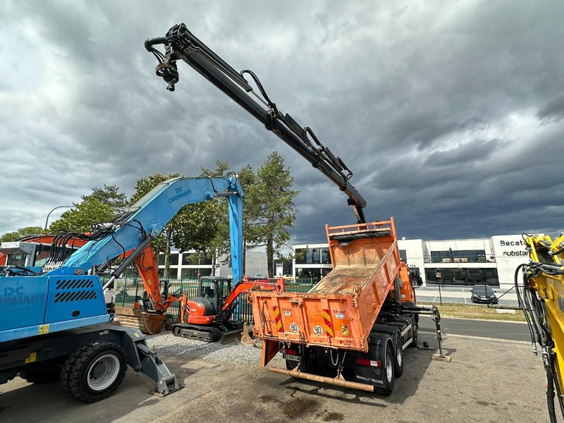 Renault KERAX 380 DXI 6x4 TIPPER + CRANE HIAB 144 B-3 - RADIO - *246.000km* - RETARDER - BORDMATIC - EURO 5 - Φορτηγό ανατρεπόμενο, Φορτηγό με γερανό: φωτογραφία 5 Renault KERAX 380 DXI 6x4 TIPPER + CRANE HIAB 144 B-3 - RADIO - *246.000km* - RETARDER - BORDMATIC - EURO 5 - Φορτηγό ανατρεπόμενο, Φορτηγό με γερανό: φωτογραφία 5
