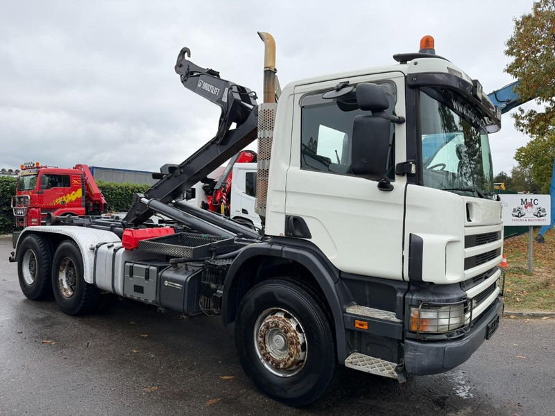 Scania 114C-380 6X4 HOOKLIFT / GANCHO HIAB MULTILIFT - RETARDER - A/C - EURO 3 - SPRING / BALLESTAS / BLATT / LAMES - Φορτηγό φόρτωσης γάντζου: φωτογραφία 1 Scania 114C-380 6X4 HOOKLIFT / GANCHO HIAB MULTILIFT - RETARDER - A/C - EURO 3 - SPRING / BALLESTAS / BLATT / LAMES - Φορτηγό φόρτωσης γάντζου: φωτογραφία 1