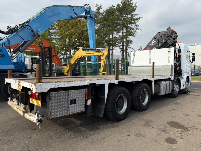 Scania 114C-380 8x4 PRITSCHE + KRAN HIAB 700 E-5 - PLATFORM 6m80 + TWISTLOCKS - MANUAL - RETARDER - STEEL SPRING / BIG AXLE HUB REDUCTION - AP ACHSEN - Φορτηγό με ανοιχτή καρότσα, Φορτηγό με γερανό: φωτογραφία 4 Scania 114C-380 8x4 PRITSCHE + KRAN HIAB 700 E-5 - PLATFORM 6m80 + TWISTLOCKS - MANUAL - RETARDER - STEEL SPRING / BIG AXLE HUB REDUCTION - AP ACHSEN - Φορτηγό με ανοιχτή καρότσα, Φορτηγό με γερανό: φωτογραφία 4