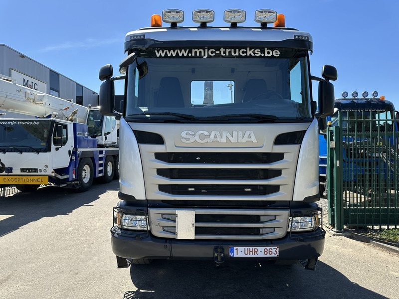 Scania G450 6x4 HAAKSYSTEEM AJK 20T - 5760mm - 3m90 WB - BLADVERING / NAAFREDUCTIE - EURO 6 - BE TRUCK - Φορτηγό φόρτωσης γάντζου: φωτογραφία 2 Scania G450 6x4 HAAKSYSTEEM AJK 20T - 5760mm - 3m90 WB - BLADVERING / NAAFREDUCTIE - EURO 6 - BE TRUCK - Φορτηγό φόρτωσης γάντζου: φωτογραφία 2
