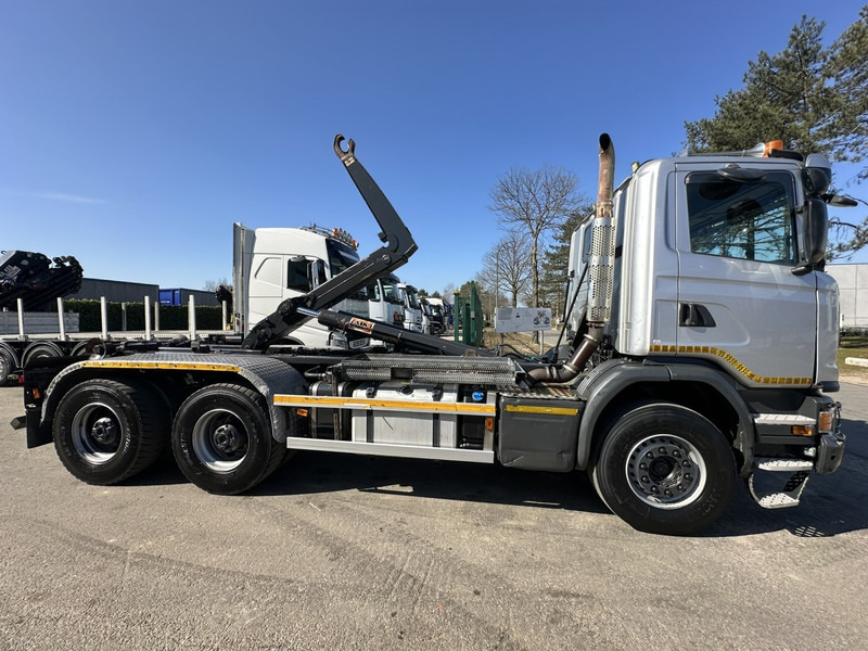 Scania G450 6x4 HOOKLIFT / HAAKSYSTEEM AJK 20T - 5760mm - 3m90 WB - HUB REDUCTION / STEEL SUSPENSION - EURO 6 - BE TRUCK - Φορτηγό φόρτωσης γάντζου: φωτογραφία 4 Scania G450 6x4 HOOKLIFT / HAAKSYSTEEM AJK 20T - 5760mm - 3m90 WB - HUB REDUCTION / STEEL SUSPENSION - EURO 6 - BE TRUCK - Φορτηγό φόρτωσης γάντζου: φωτογραφία 4
