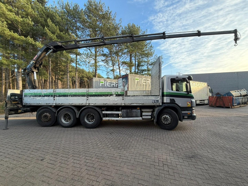 Scania P380 8x4 TRIDEM + CRANE HIAB 166 ES-5 HIPRO - ROTATOR + RADIO - 7m60 PLATFORM - MANUAL - LIFT + STEERING AXLE - Φορτηγό με γερανό: φωτογραφία 5 Scania P380 8x4 TRIDEM + CRANE HIAB 166 ES-5 HIPRO - ROTATOR + RADIO - 7m60 PLATFORM - MANUAL - LIFT + STEERING AXLE - Φορτηγό με γερανό: φωτογραφία 5