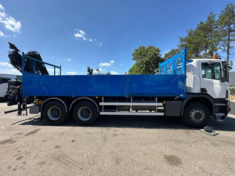 Scania P410 6x4 PRITSCHE + KRAN HIAB 166 ES-4 - RETARDER - ROTATOR - PLATFORM 6m80 - BIG AXLES HUB REDUCTION - STEEL SPRING - Φορτηγό με ανοιχτή καρότσα, Φορτηγό με γερανό: φωτογραφία 5 Scania P410 6x4 PRITSCHE + KRAN HIAB 166 ES-4 - RETARDER - ROTATOR - PLATFORM 6m80 - BIG AXLES HUB REDUCTION - STEEL SPRING - Φορτηγό με ανοιχτή καρότσα, Φορτηγό με γερανό: φωτογραφία 5