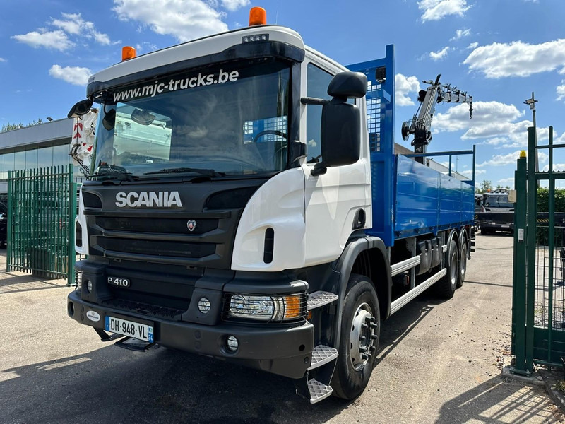 Scania P410 6x4 PRITSCHE + KRAN HIAB 166 ES-4 - RETARDER - ROTATOR - PLATFORM 6m80 - BIG AXLES HUB REDUCTION - STEEL SPRING - Φορτηγό με ανοιχτή καρότσα, Φορτηγό με γερανό: φωτογραφία 4 Scania P410 6x4 PRITSCHE + KRAN HIAB 166 ES-4 - RETARDER - ROTATOR - PLATFORM 6m80 - BIG AXLES HUB REDUCTION - STEEL SPRING - Φορτηγό με ανοιχτή καρότσα, Φορτηγό με γερανό: φωτογραφία 4