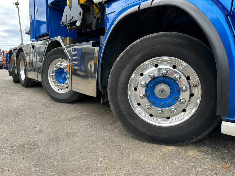 Scania R 500 A 8X2*6 ZSM + KRAN 100Tm! PALFINGER PK100002 G 8x - RETARDER - ALCOA DURA BRIGHT - TOP CONDITION - Τράκτορας: φωτογραφία 4 Scania R 500 A 8X2*6 ZSM + KRAN 100Tm! PALFINGER PK100002 G 8x - RETARDER - ALCOA DURA BRIGHT - TOP CONDITION - Τράκτορας: φωτογραφία 4