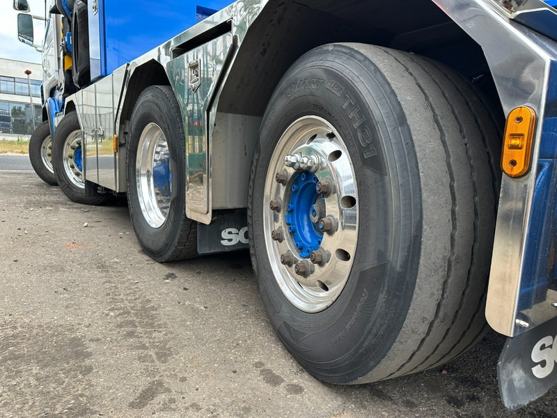 Scania R 500 A 8X2*6 ZSM + KRAN 100Tm! PALFINGER PK100002 G 8x - RETARDER - ALCOA DURA BRIGHT - TOP CONDITION - Τράκτορας: φωτογραφία 3 Scania R 500 A 8X2*6 ZSM + KRAN 100Tm! PALFINGER PK100002 G 8x - RETARDER - ALCOA DURA BRIGHT - TOP CONDITION - Τράκτορας: φωτογραφία 3