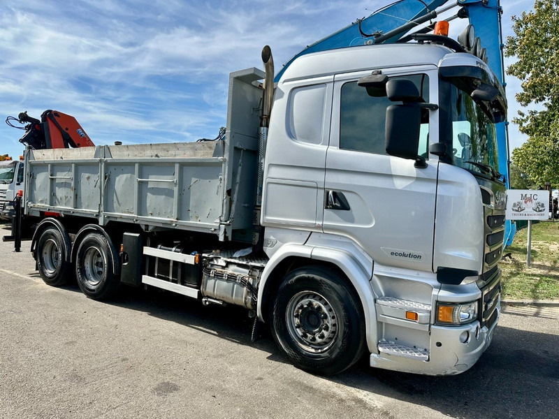 Scania R520 6x4 PRITSCHE + KRAN PALFINGER PK 15002 A - *ZSM + KIPPER* - RETARDER - *FULL AIR* - EUR 6 - BE TRUCK - Φορτηγό με ανοιχτή καρότσα, Φορτηγό με γερανό: φωτογραφία 4 Scania R520 6x4 PRITSCHE + KRAN PALFINGER PK 15002 A - *ZSM + KIPPER* - RETARDER - *FULL AIR* - EUR 6 - BE TRUCK - Φορτηγό με ανοιχτή καρότσα, Φορτηγό με γερανό: φωτογραφία 4