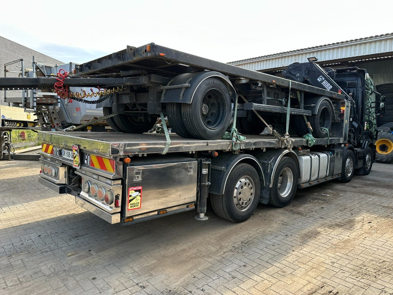 Scania R620 8x2 + KRAN HIAB 800EP-5 HiPro - RETARDER - LIFT/STEERING AXLE - HIGHLINE SLEEPER - LEATHER - ALCOA - Φορτηγό με ανοιχτή καρότσα, Φορτηγό με γερανό: φωτογραφία 5 Scania R620 8x2 + KRAN HIAB 800EP-5 HiPro - RETARDER - LIFT/STEERING AXLE - HIGHLINE SLEEPER - LEATHER - ALCOA - Φορτηγό με ανοιχτή καρότσα, Φορτηγό με γερανό: φωτογραφία 5