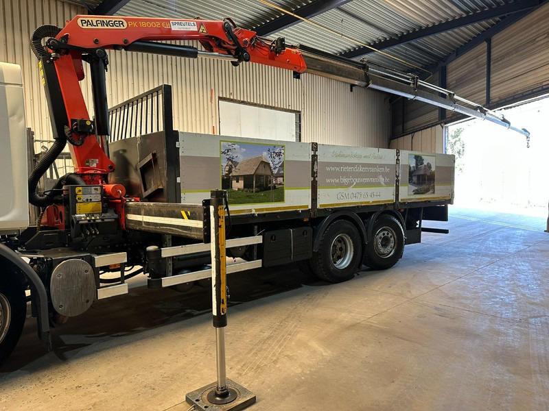 Volvo FE 300 6x2 + crane (20m!) PALFINGER PK18002 E 6x - LIFT / STEERING AXLE - MANUAL - EURO 5 - Φορτηγό με ανοιχτή καρότσα, Φορτηγό με γερανό: φωτογραφία 5 Volvo FE 300 6x2 + crane (20m!) PALFINGER PK18002 E 6x - LIFT / STEERING AXLE - MANUAL - EURO 5 - Φορτηγό με ανοιχτή καρότσα, Φορτηγό με γερανό: φωτογραφία 5
