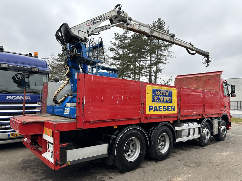 Volvo FH 400 8X4 + HIAB 130 R - STEEL SPRING / BLATT / BALLIESTAS - I SHIFT - BELGIAN TRUCK - Φορτηγό με ανοιχτή καρότσα, Φορτηγό με γερανό: φωτογραφία 4 Volvo FH 400 8X4 + HIAB 130 R - STEEL SPRING / BLATT / BALLIESTAS - I SHIFT - BELGIAN TRUCK - Φορτηγό με ανοιχτή καρότσα, Φορτηγό με γερανό: φωτογραφία 4