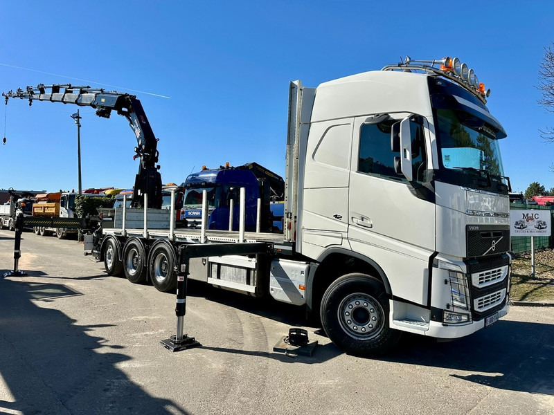 Volvo FH 420 8x4 TRIDEM + KRAAN HIAB 408 E-8 HIPRO + WINCH - 63.000km ONLY - CREWCAB 4 SEATER - PLATFORM 7m - TOP CONDITION - Φορτηγό με γερανό: φωτογραφία 1 Volvo FH 420 8x4 TRIDEM + KRAAN HIAB 408 E-8 HIPRO + WINCH - 63.000km ONLY - CREWCAB 4 SEATER - PLATFORM 7m - TOP CONDITION - Φορτηγό με γερανό: φωτογραφία 1